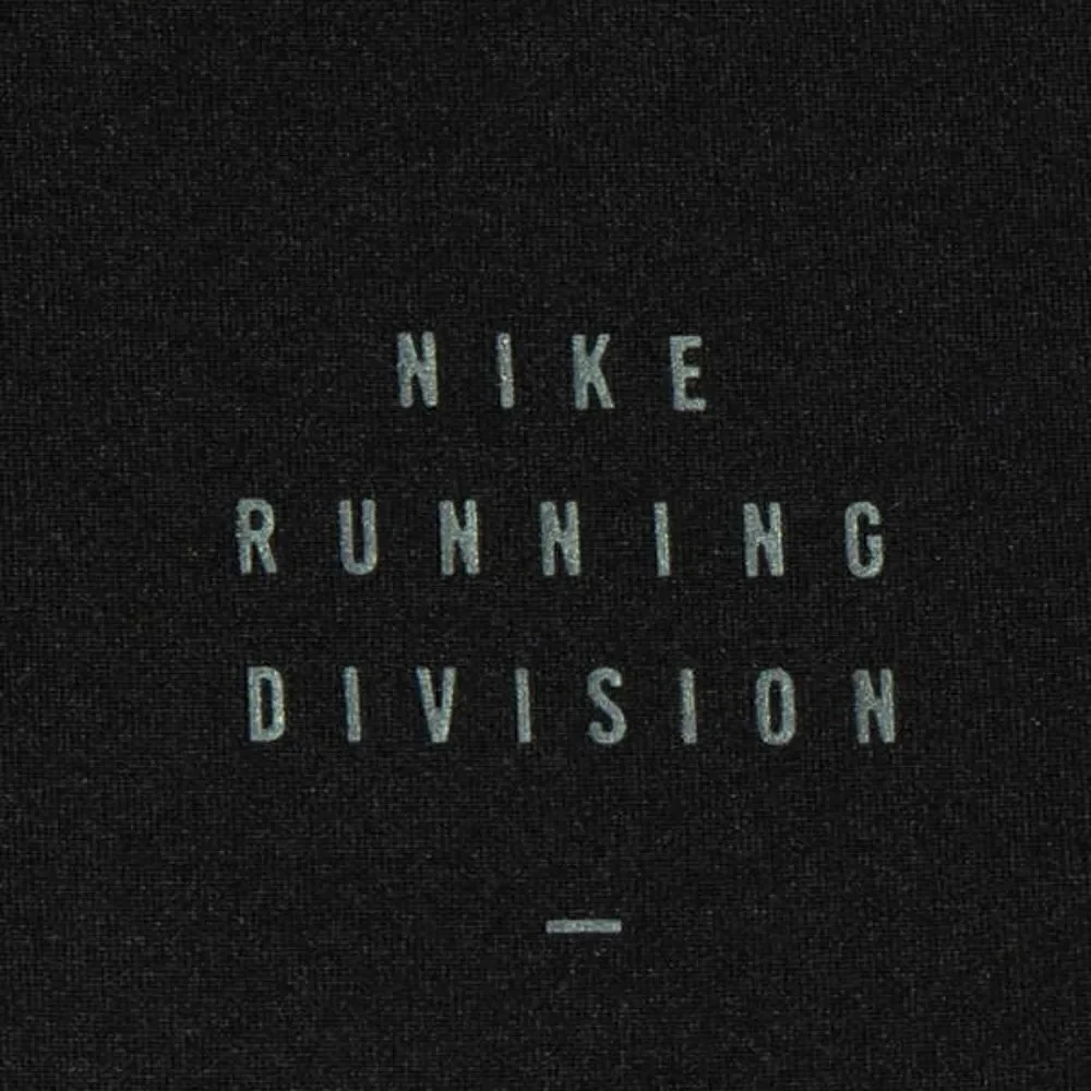 Nike Run Division Scuba Crew Sweatshirt Black Grey Women's Small S Vent DD5263